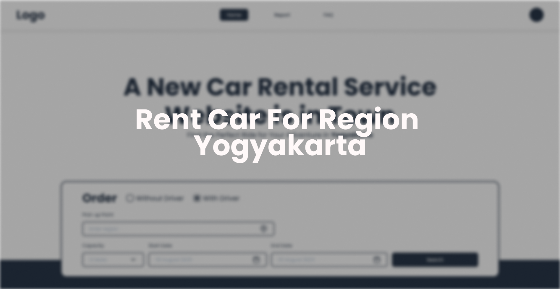 Car Rent Demo Web